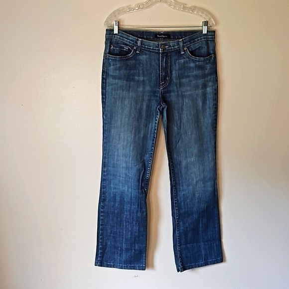 David Kahn Denim - David Kahn Denim Distressed Straight Leg Jeans Size 12